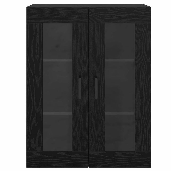 Bufet Stejar Negru 69,5 x 34 x 90 cm Lemn compozit - WALTI WALTI