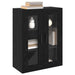 Bufet Stejar Negru 69,5 x 34 x 90 cm Lemn compozit - WALTI WALTI