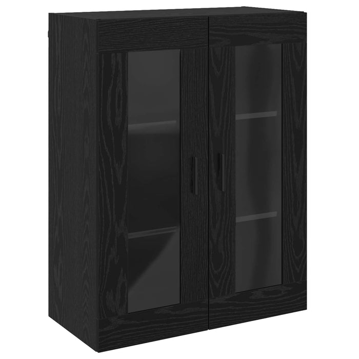 Dulap montat pe perete Negru 69,5 x 34 x 90 cm Lemn compozit - WALTI WALTI