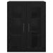 Dulap montat pe perete Pe perete Stejar negru 69.5 x 34 x 90 cm - WALTI WALTI