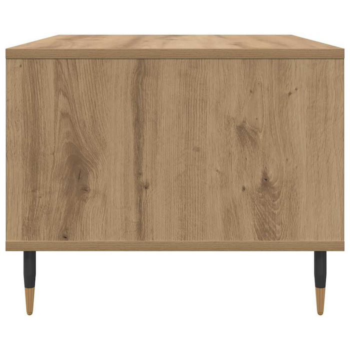 Masă de cafea stejar artizanal 60 x 50 x 40 cm Lemn compozit - WALTI WALTI