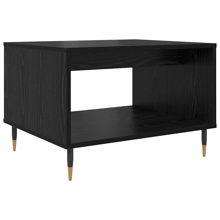 Masă de cafea Stejar negru 60 x 50 x 40 cm Lemn compozit - WALTI WALTI