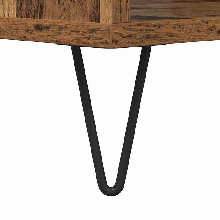 Masă de cafea Lemn vechi 60 x 50 x 40 cm Lemn compozit - WALTI WALTI