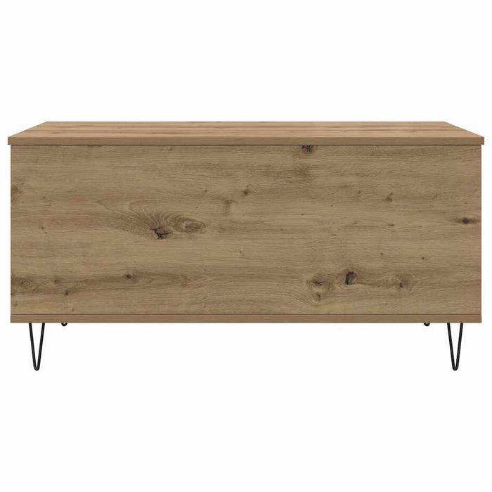 Masă de cafea stejar artizanal 90 x 44.5 x 45 cm Lemn compozit - WALTI WALTI