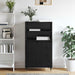 Bufet Negru 60 x 36 x 110 cm Lemn compozit - WALTI WALTI