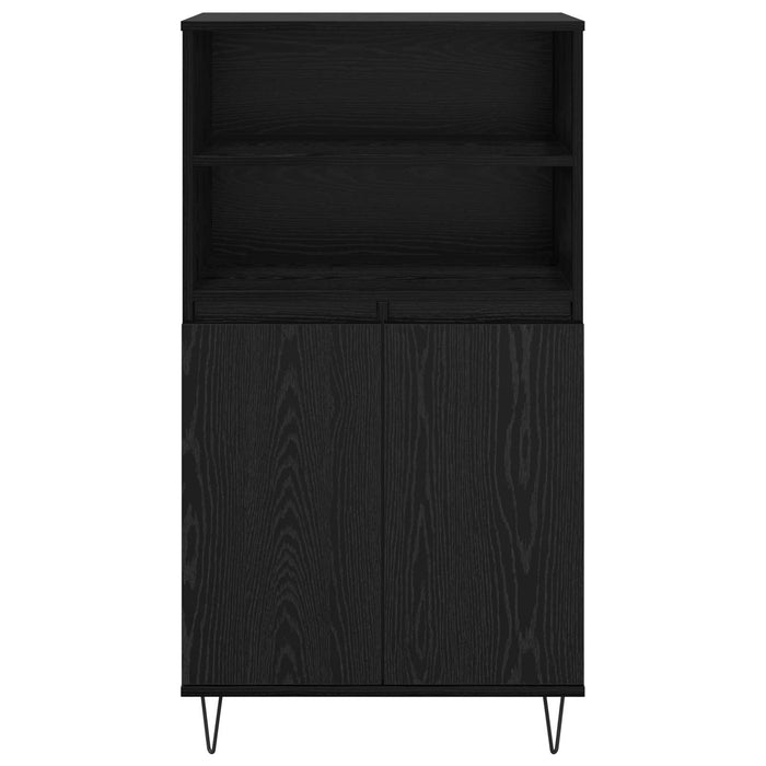 Bufet Negru 60 x 36 x 110 cm Lemn compozit - WALTI WALTI