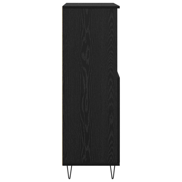 Bufet Negru 60 x 36 x 110 cm Lemn compozit - WALTI WALTI