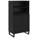 Bufet Negru 60 x 36 x 110 cm Lemn compozit - WALTI WALTI