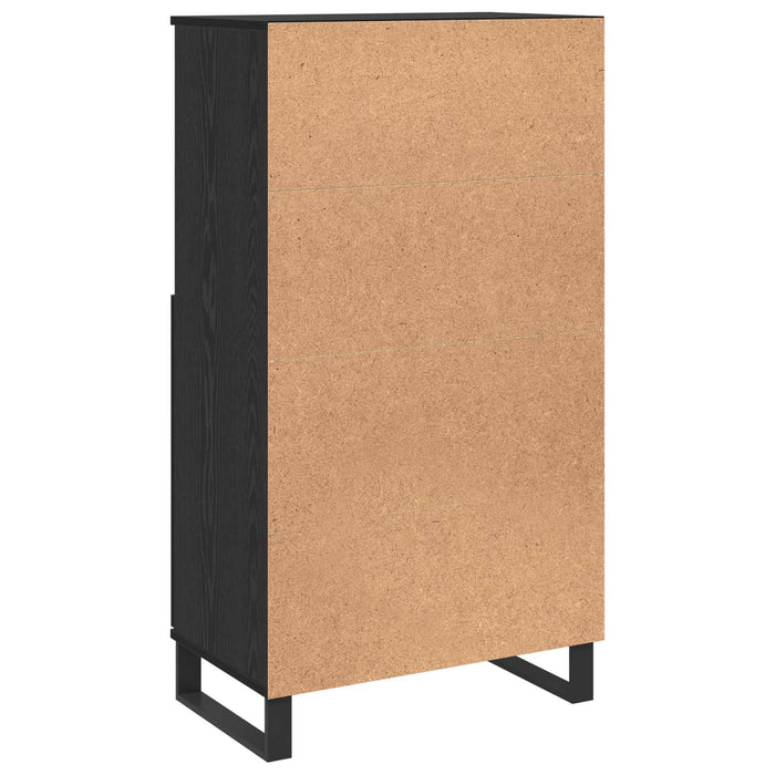 Bufet Negru 60 x 36 x 110 cm Lemn compozit - WALTI WALTI