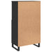 Bufet Negru 60 x 36 x 110 cm Lemn compozit - WALTI WALTI