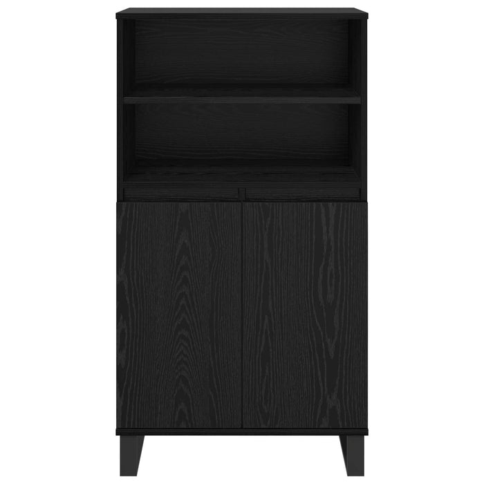 Bufet Negru 60 x 36 x 110 cm Lemn compozit - WALTI WALTI