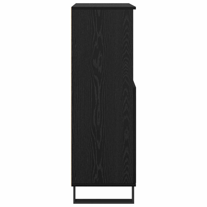 Bufet Negru 60 x 36 x 110 cm Lemn compozit - WALTI WALTI