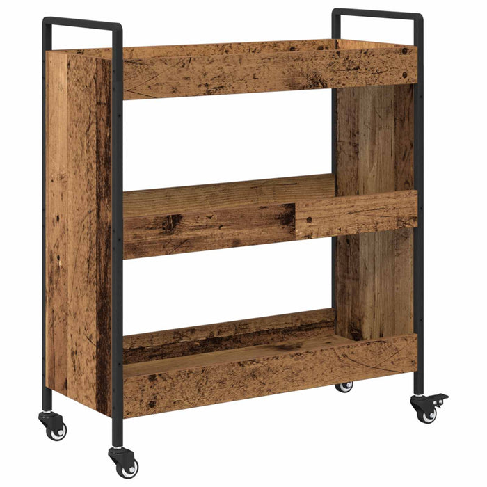 Troler de Bucătărie Lemn vechi 70 x 30 x 82 cm Lemn compozit - WALTI WALTI