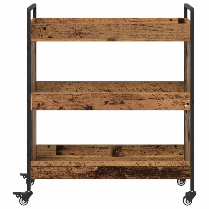 Troler de Bucătărie Lemn vechi 70 x 30 x 82 cm Lemn compozit - WALTI WALTI