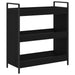 Troler de Bucătărie Stejar Negru 70 x 30 x 82 cm Lemn compozit - WALTI WALTI