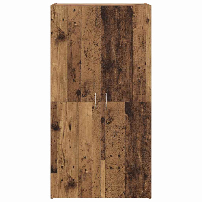 Dulap de birou Stejar Negru 60 x 32 x 115 cm Lemn compozit - WALTI WALTI