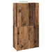 Dulap de birou Stejar Negru 60 x 32 x 115 cm Lemn compozit - WALTI WALTI
