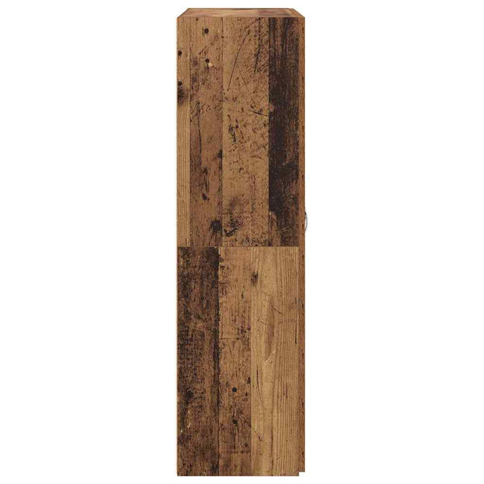 Dulap de birou Stejar Negru 60 x 32 x 115 cm Lemn compozit - WALTI WALTI