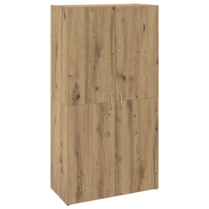 Dulap de birou Stejar Artizanal 60 x 32 x 115 cm Lemn compozit - WALTI WALTI