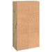 Dulap de birou Stejar Artizanal 60 x 32 x 115 cm Lemn compozit - WALTI WALTI