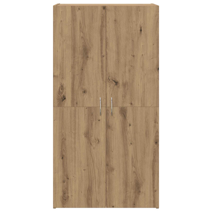 Dulap de birou Stejar Artizanal 60 x 32 x 115 cm Lemn compozit - WALTI WALTI