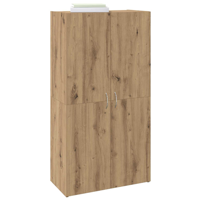 Dulap de birou Stejar Artizanal 60 x 32 x 115 cm Lemn compozit - WALTI WALTI