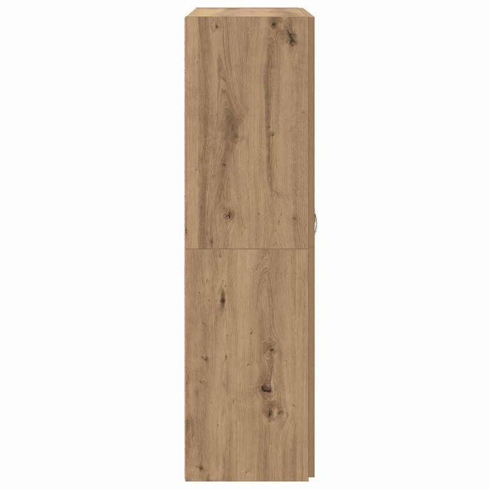 Dulap de birou cu ușă Lemn vechi 60 x 32 x 115 cm Lemn compozit - WALTI WALTI