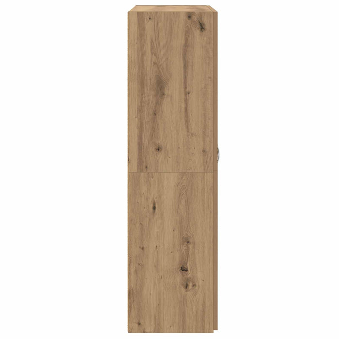 Dulap de birou Stejar Artizanal 60 x 32 x 115 cm Lemn compozit - WALTI WALTI