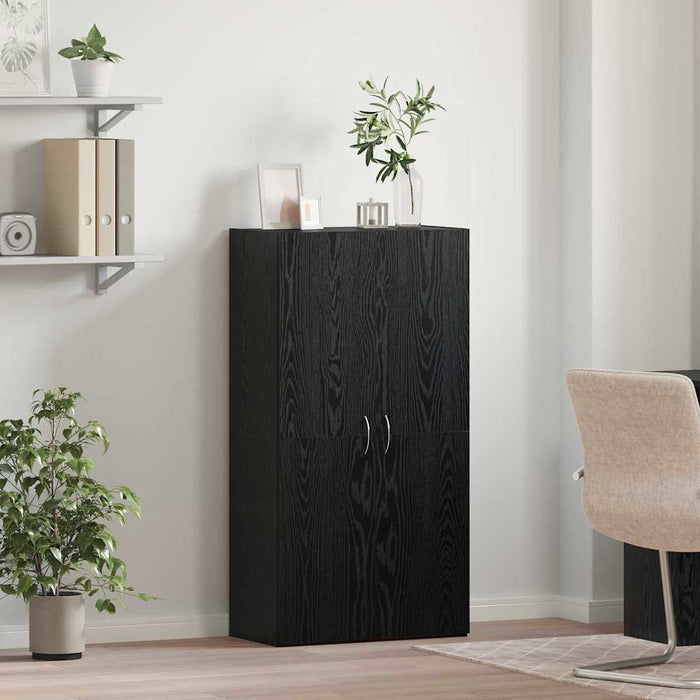 Dulap de birou Stejar Artizanal 60 x 32 x 115 cm Lemn compozit - WALTI WALTI