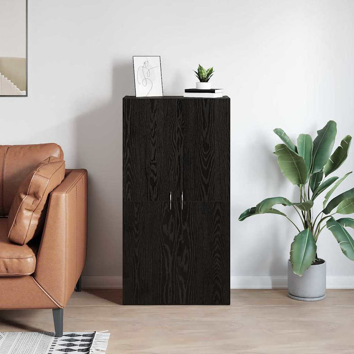 Dulap de birou Stejar Artizanal 60 x 32 x 115 cm Lemn compozit - WALTI WALTI