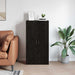 Dulap de birou Stejar Negru 60 x 32 x 115 cm Lemn compozit - WALTI WALTI
