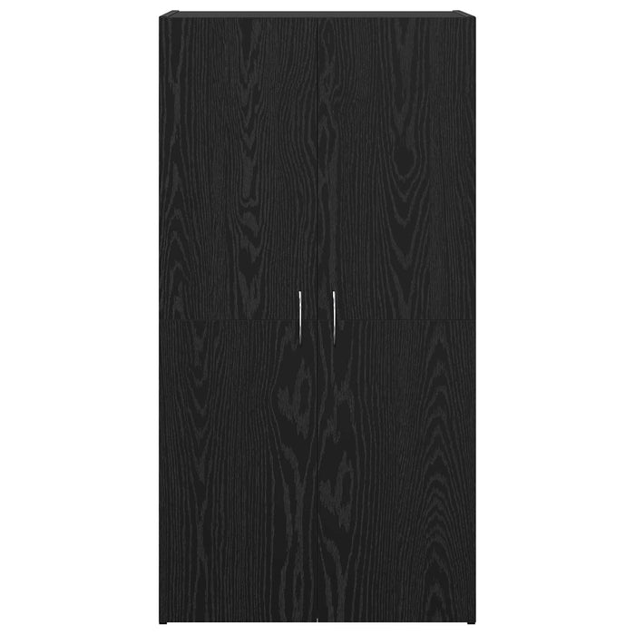 Dulap de birou Stejar Negru 60 x 32 x 115 cm Lemn compozit - WALTI WALTI