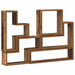 Raft de perete Pe perete Lemn vechi 96 x 12 x 64 cm - WALTI WALTI