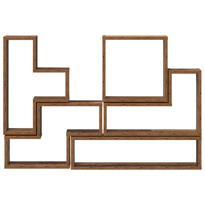 Raft de perete Pe perete Lemn vechi 96 x 12 x 64 cm - WALTI WALTI