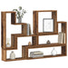 Raft de perete Pe perete Lemn vechi 96 x 12 x 64 cm - WALTI WALTI