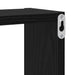 Cubo de perete Stejar negru 96 x 12 x 64 cm Lemn compozit - WALTI WALTI