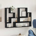 Cubo de perete Stejar negru 96 x 12 x 64 cm Lemn compozit - WALTI WALTI