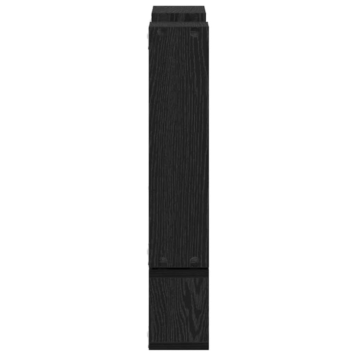 Cubo de perete Stejar negru 96 x 12 x 64 cm Lemn compozit - WALTI WALTI