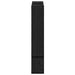 Cubo de perete Stejar negru 96 x 12 x 64 cm Lemn compozit - WALTI WALTI
