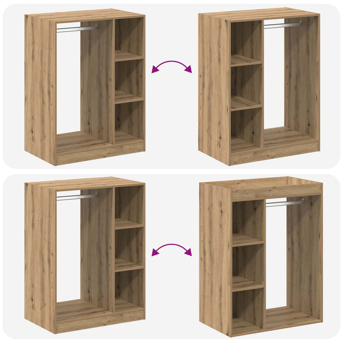 Dulap Stejar Artizanal 77 x 48 x 102 cm WALTI