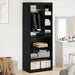 Dulap cu raft cu depozitare Stejar Negru 77 x 48 x 102 cm - WALTI WALTI
