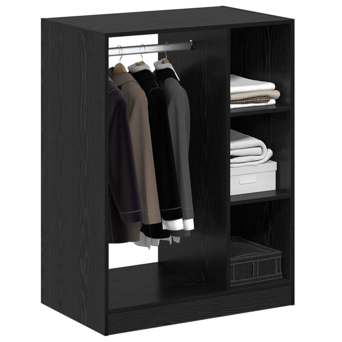 Dulap cu raft cu depozitare Stejar Negru 77 x 48 x 102 cm - WALTI WALTI