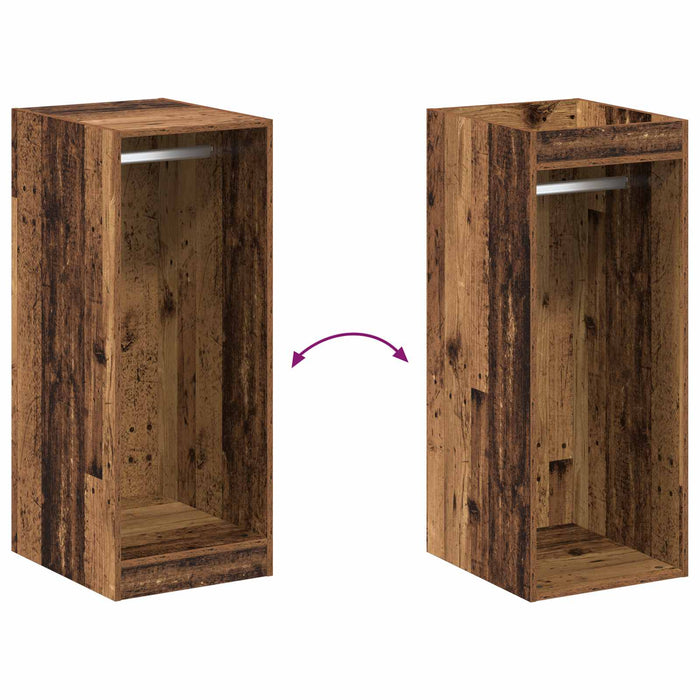 Dulap cu raft cu depozitare Lemn vechi 41 x 48 x 102 cm - WALTI WALTI