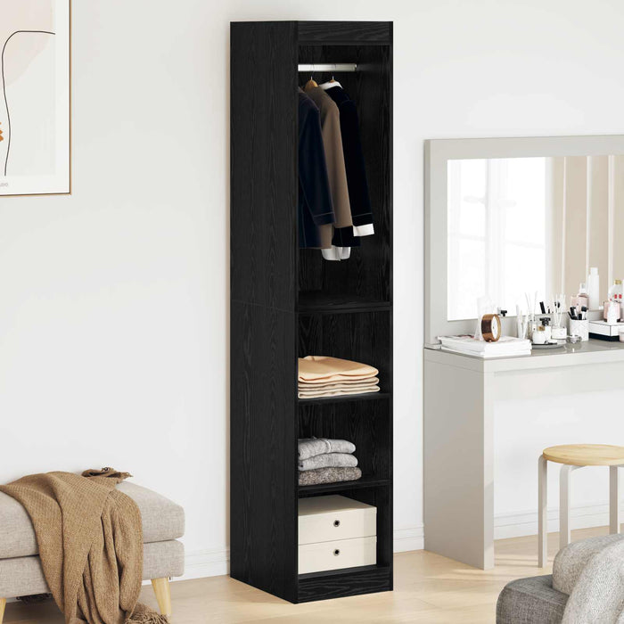 Dulap cu raft cu depozitare Stejar Negru 41 x 48 x 102 cm - WALTI WALTI