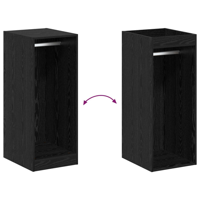 Dulap cu raft cu depozitare Stejar Negru 41 x 48 x 102 cm - WALTI WALTI