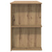 Birou cu raft stejar artizanal 140 x 50 x 75 cm Lemn compozit - WALTI WALTI