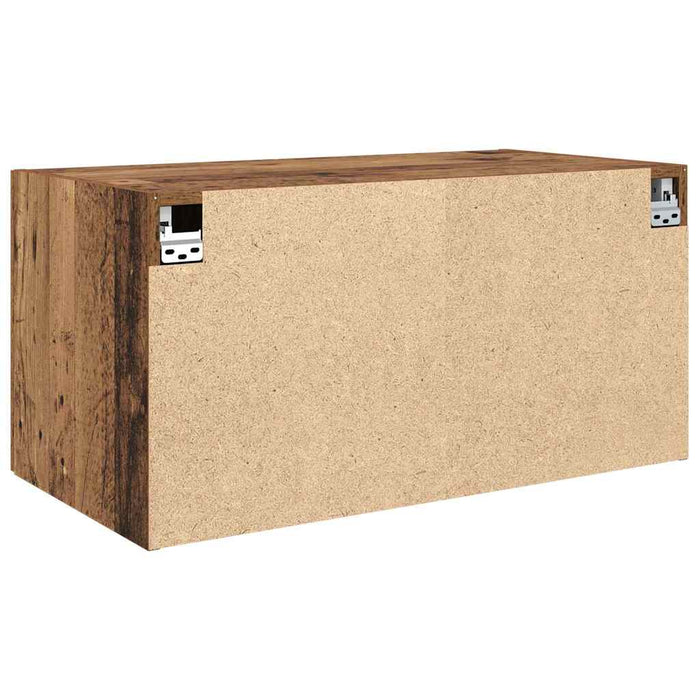 Dulap de perete Lemn vechi 80 x 42.5 x 40 cm Lemn compozit - WALTI WALTI