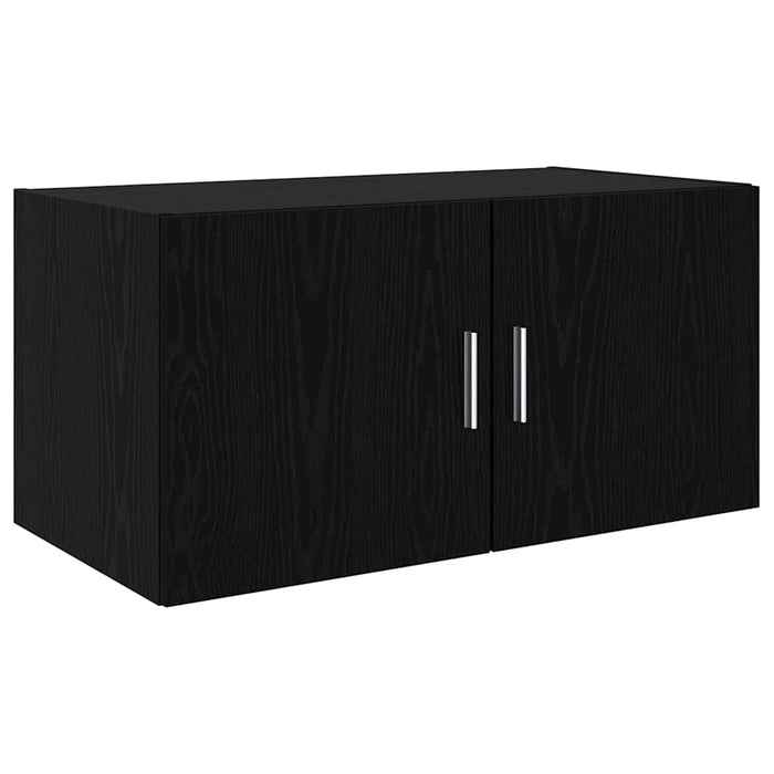 Dulap de perete Stejar negru 80 x 42.5 x 40 cm Lemn compozit - WALTI WALTI