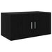 Dulap de perete Stejar negru 80 x 42.5 x 40 cm Lemn compozit - WALTI WALTI