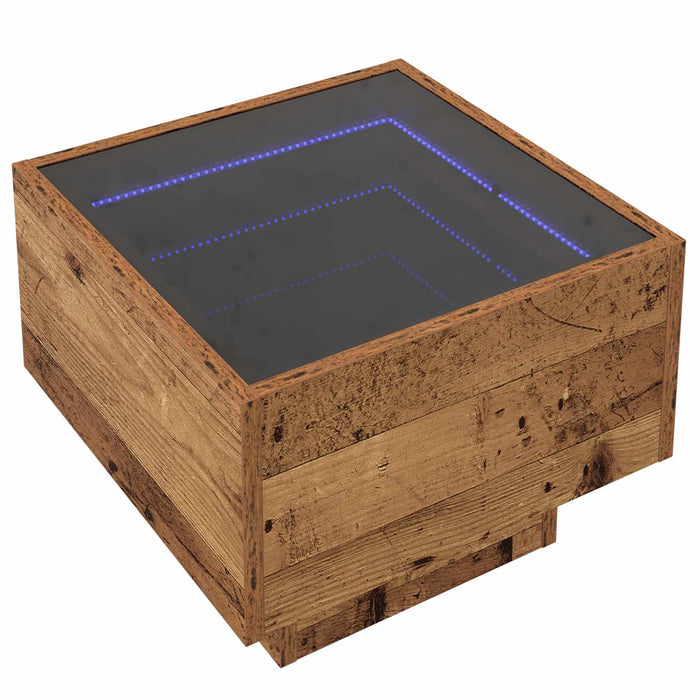 Masă de cafea Lemn vechi 40 x 40 x 30 cm Lemn compozit - WALTI WALTI